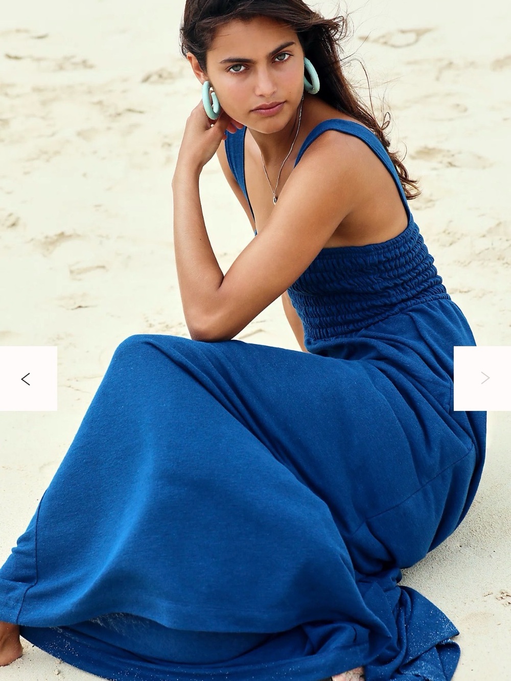 Free People Blue homecoming romper. Size and  color sold out online.